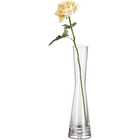 Glasvase, durchsichtige Dekovase für Knospen, Einzelstielvase für Zuhause, Hochzeits- und Weihnachtsdekoration (1/5)