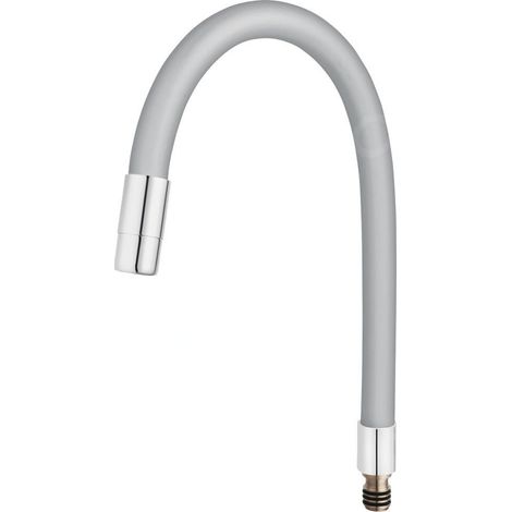 Novaservis Accessoires - Flexible pour mélangeur d'évier, gris argenté/chrome RAM70710,0S
