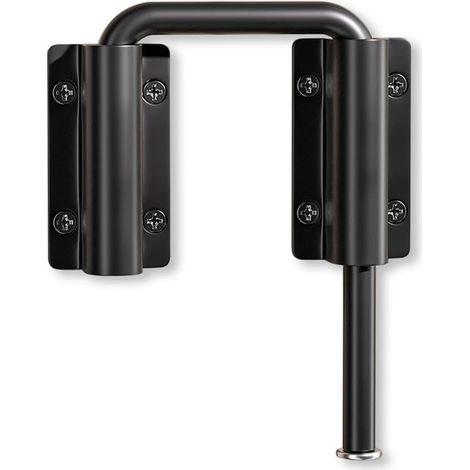 Loquet de porte réglable multi-angle, noir (1/5)