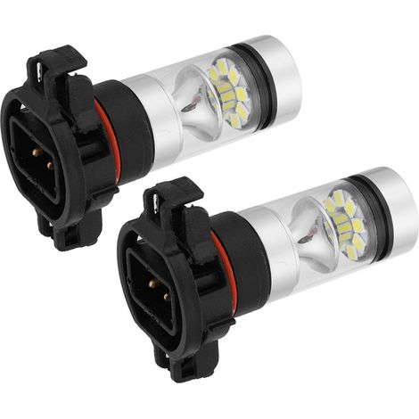 2x LED-Nebelscheinwerferlampen, weiß, 6000K, 100W, 12-24V, für Jeep Patriot (2015-2018), leistungsstarke Fahrzeugbeleuchtung (1/5)