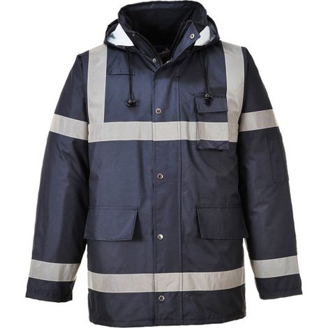 Chaqueta Iona Lite Traffic labores exteriores cintas reflectantes S433 4XL Azul Marino