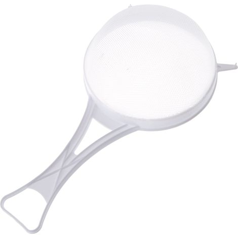 Chef Aid - Colino in plastica con Rete in Nylon, 15 cm, Bianco (1/3)