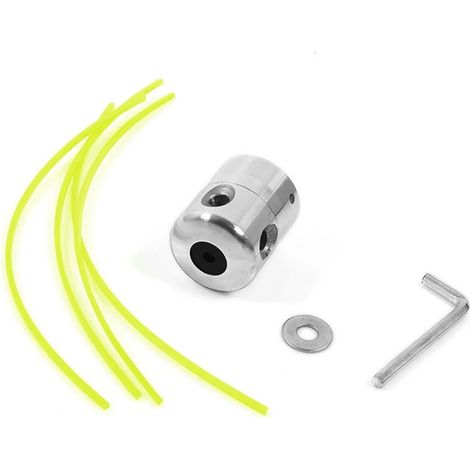 Filiyano-Tête de coupe-bordures en aluminium à 4 fils pour débroussailleuse et tondeuse à gazon - Accessoires de coupe - Tête de coupe-bordures0631