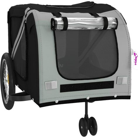 Rimorchio/carrello per animali domestici grigio 020044264