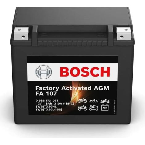 Batería de Moto Bosch FA107-M6023 12V 18Ah 310A
