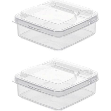 2 boîtes à fromage, boîtes à beurre, plats de service, boîtes de conservation (1/4)