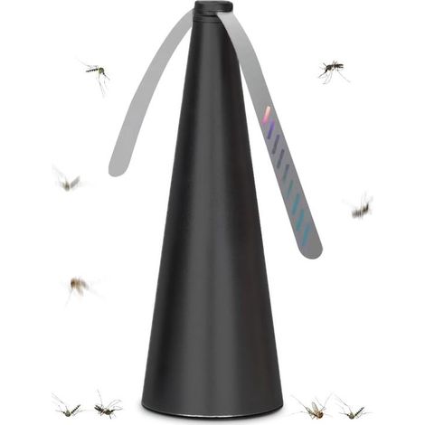 Ventilatore repellente per insetti, mosche e zanzare. Allontana le mosche e previene la contaminazione degli alimenti. (1/5)