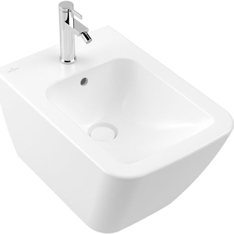 Vanne de bidet à levier unique Dawn 38x166x122mm Chrome (1/2)