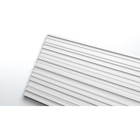 3d panneau mural NMC ALLEGRETTO ARSTYL Noel Marquet Lambris mural Panneau acoustique Cimaise Moulure en stuc Moulure décorative design moderne blanc 2 m (1/5)