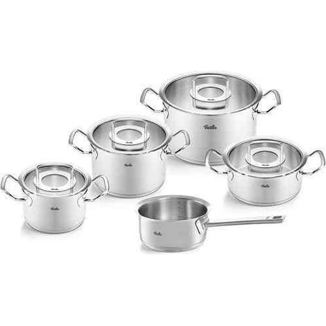Fissler original-profi collection Topf-Set 5-tlg. mit Glasdeckel Edelstahl"-"176905063 (1/3)