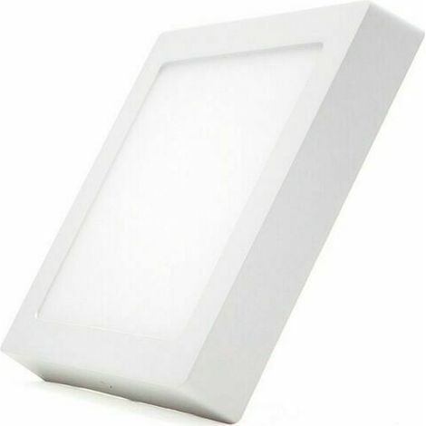 PANNELLO 18W PLAFONIERA faretto LED QUADRATO da ESTERNO luce Fredda 6000k