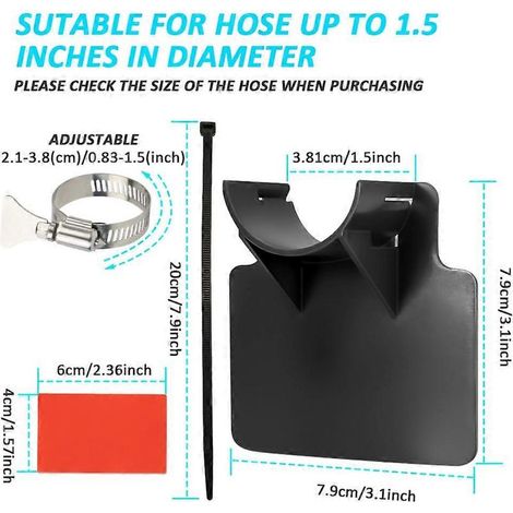 Supports de tuyaux de piscine, supports de tuyau d'arrosage, colliers de serrage, accessoires de piscine (1/5)