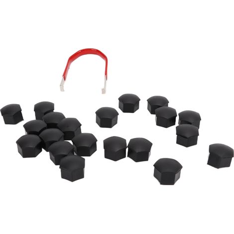 Embellecedores y tapacubos para Tesla Model 3 - 20 piezas con herramienta de extracción - Kit de accesorios de ABS negro y hierro (1/5)