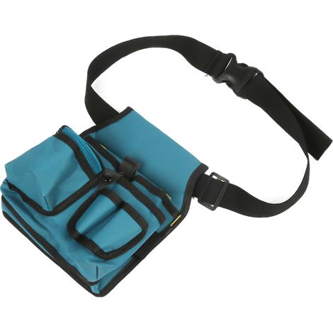 Sac à outils durable, porte-outils pratique à porter à la taille avec ceinture pour électricien et mécanicien