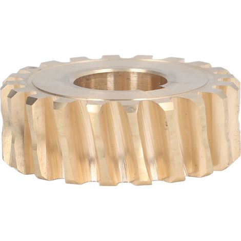 Engrenage à vis sans fin en laiton Ø ext. 1-7/8in 20 dents pour MTD 917-04861, compatible 717-04449, 717-04861, 717-0528 (1/5)