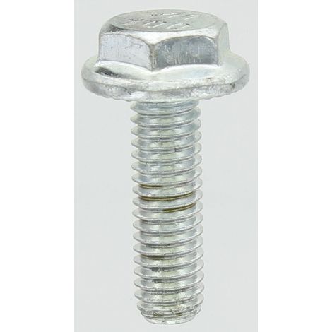 Tornillo de cabeza hexagonal con collar dentado, acero M6x20, DIN 88913 (1/2)