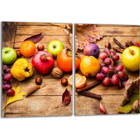 Placa protectora de vidrio para estufa 2x40x52 Fruta (1/5)