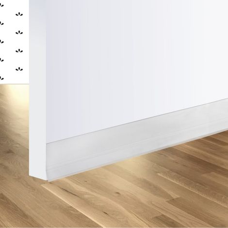 Burlete Bajo Puerta PVC Transparente 40 mm x 100 cm, Aislamiento Aire y Ruido - LOGUI