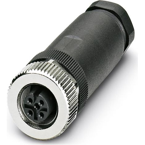 Phoenix Contact 1696439 Connettore non confezionato per sensore o attuatore M12 Presa dritta Numero di poli: 4 1 pz. (1/2)