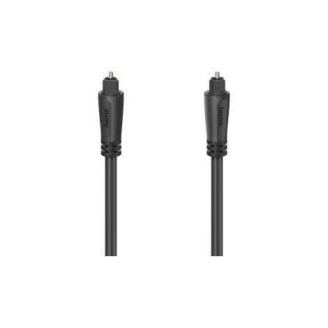 Hama Glasfaser-Audiokabel Toslink 0,75 m flexibel (1/2)