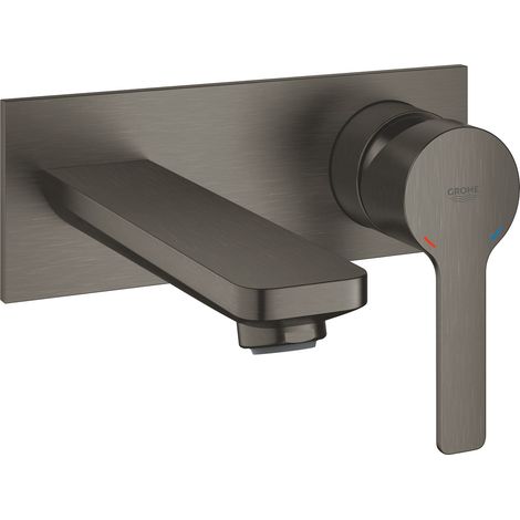 Grohe Lineare mezclador de lavabo de 2 agujeros, de pared,