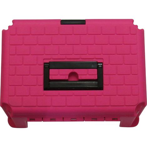 Horse Grooming Large Tack Box Pink (Equestrian Step Up Storage Case)