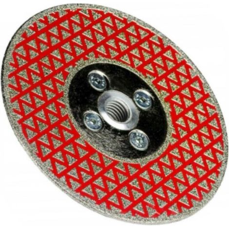 Disco diamantato per marmo pietra cemento Lama 115mm M14 foro 22.2mm (1/3)