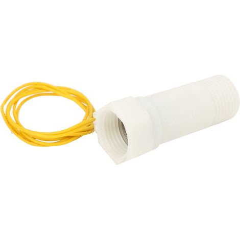 Kunststoff-Kolben-Durchflusssensor, G1/2-Außen-/Innengewinde, DC 0–110 V (1/5)