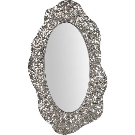 Silberner Metallspiegel 42X3X74 Cm (1/5)