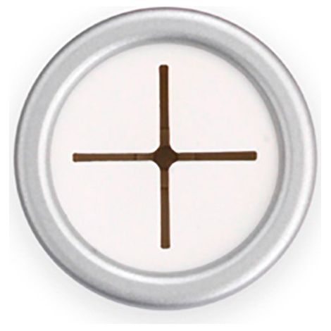 Gruccia adesiva per strofinacci da cucina rotonda cromo opaco 2089-7-000 INOFIX in blister (1/2)
