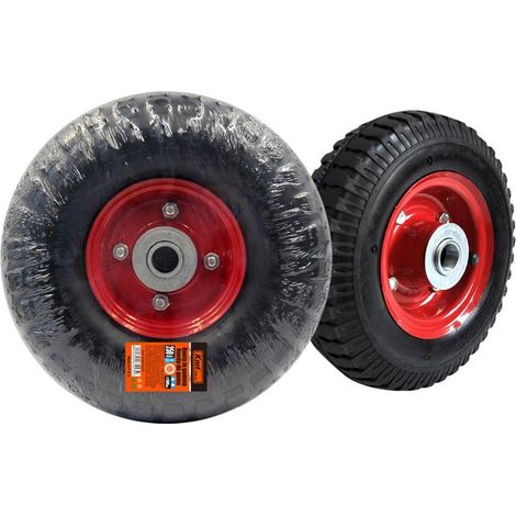 Ruota Pneumatiche con Boccola 4PR Capacita Peso Fino 136Kg Diametro 250mm x Spessore 70mm Max 30PSIRicambio per Carretto e Carriola