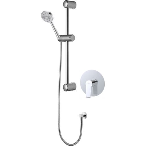 Presto Albos K17127300 Conjunto ducha monomando mezclador empotrable 1 vía cromo (1/2)