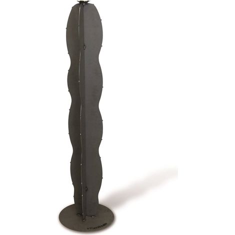 Cactus Métal Droit H150 - BRUT (1/4)