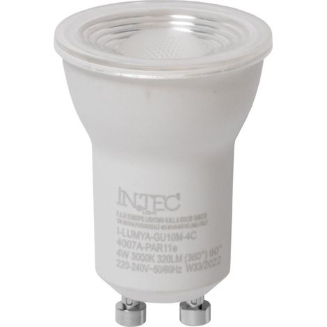 LAMPADA LED GU10 MINI 4W 3000K 320LM D.34MM