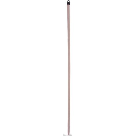MANICO IN LEGNO CON FILETTO 150CM, DIAM.25MM