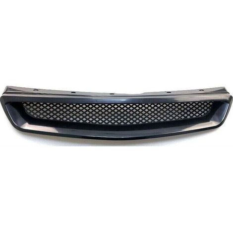 Calandre avant style EK JDM Type R, compatible avec Honda Civic 1999-2000- (1/4)