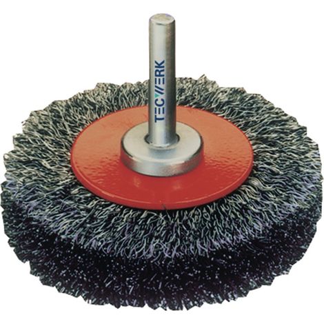 TECWERK Rundbürste D.40mm Drahtstärke 0,2mm STA 15mm 18000min-¹ TECWERK