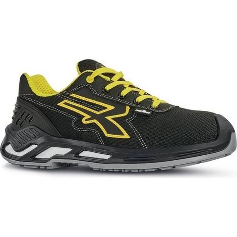 Zapatos de seguridad bajos KRUG ESD S3 CI SRC - Negro/Amarillo 44