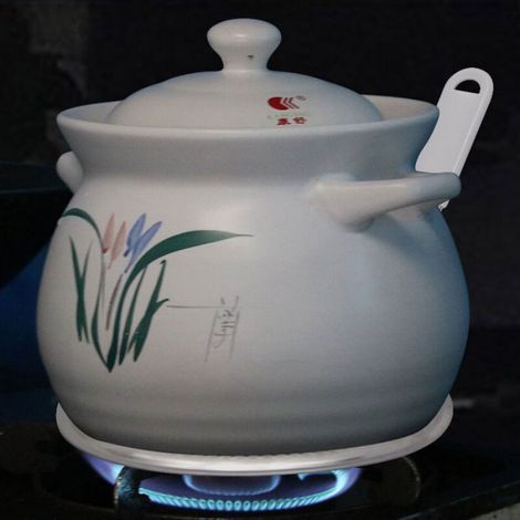 Diffuseur de Chaleur en Acier Inoxydable 21 cm pour Plaque de Cuisson au gaz Uniquement (1/4)