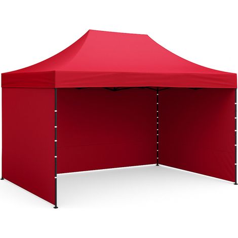 Aga Stand pieghevole 3x4,5m Rosso (1/5)