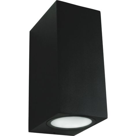 Led Wandleuchte Revos 2S IP65 Wandlampe 3000K warmweiß, Alu schwarz