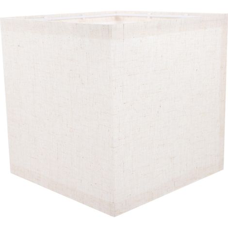 Abat-jour en tissu, abat-jour simple, cache-lampe de table, abat-jour suspendu, abat-jour carré (e27) - hao (1/4)