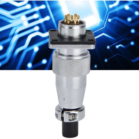 Connecteur de prise et de fiche aviation WS16 400 V, connecteur d'alimentation étanche (1/5)