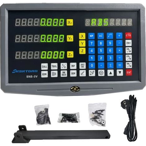Digitale Anzeige, breiter Spannungsbereich, hochpräzise Messungen, SNS-3V Farbdisplay (1/2)