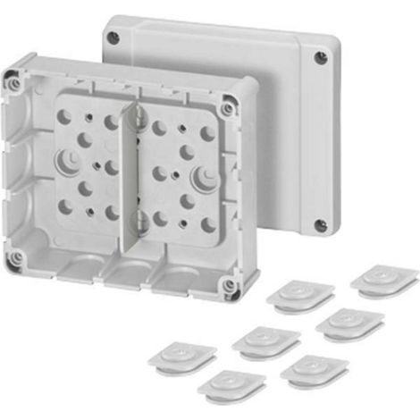 Coffret de dérivation Hensel 2,5 mm² 3phases, 4 mm² 1phase,sans borne (1/2)