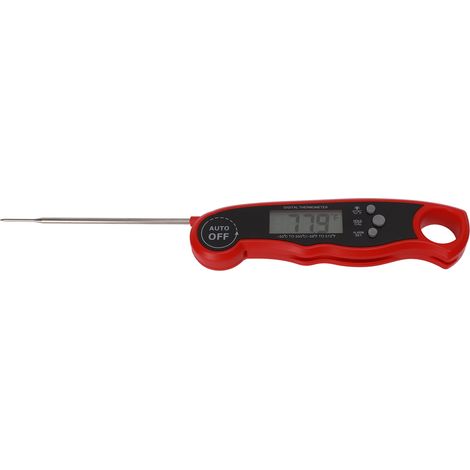 Thermomètre de cuisson numérique double sonde avec alarme et écran rétroéclairé pour four, grill et barbecue (1/5)