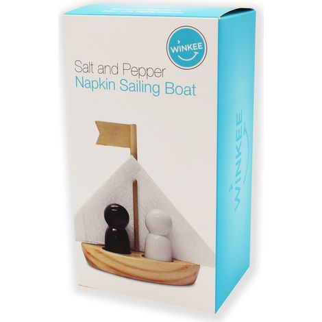 SET DE 2 RECIPIENTES SAL Y PIMIENTA SAILING BOAT