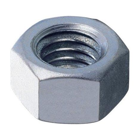 DADO ESAGONALE ZINCATO - CLASSE 8.8 M 14 CF=PZ 200- 1 confezioni