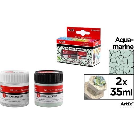 Vernice acrilica verde 35 ml + agente formante