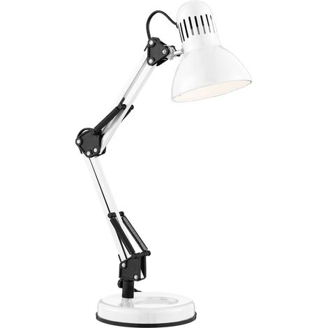 Lampada da tavolo da scrivania - Metallo bianco (1/5)